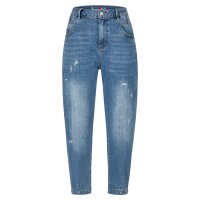 Ballon-B stretch denim destroyed denim S