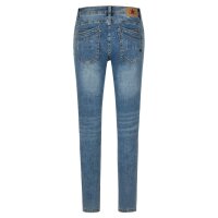 Malibu cropped stretch denim bright denim S