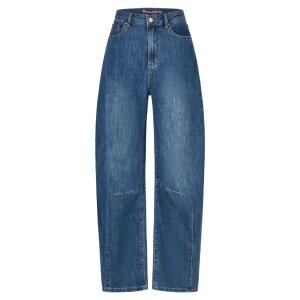 Relaxed Barrel stretch denim marine denim XL