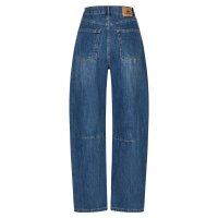 Relaxed Barrel stretch denim marine denim XL