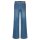 Wide Leg-L stretch denim mid stone XS