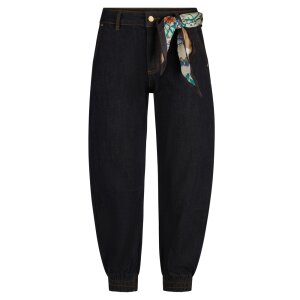 Barrel-R stretch denim raw denim XS