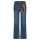 Straight Pants stretch denim mid stone M