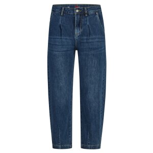 Ballon Buckle stretch denim marine denim S