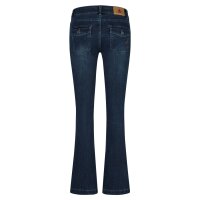 Italy Bootcut-B stretch denim deep blue L