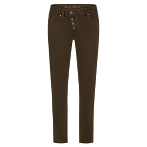 Malibu cropped corduroy choco XS