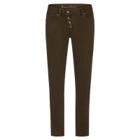 Malibu cropped corduroy choco XL