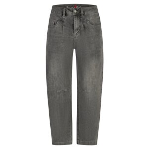 Barrel-F stretch denim faded grey XS