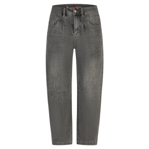 Barrel-F stretch denim faded grey S