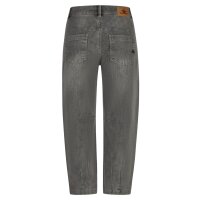 Barrel-F stretch denim faded grey L
