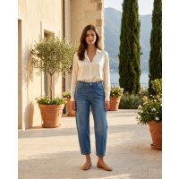 Barrel-X stretch denim