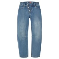Relaxed Malibu stretch denim mid stone XS