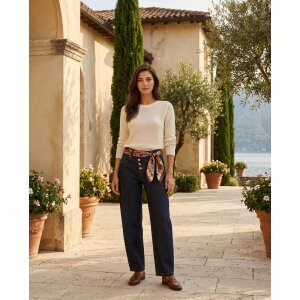 Relaxed Malibu stretch denim raw denim S