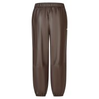 Pump Pants vegan leather brown XS