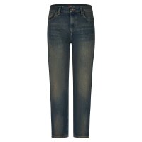 Tapered authentic denim copper overdye S
