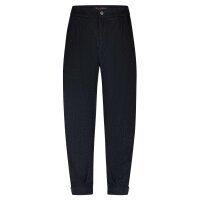 Flow pants velvet denim blue black XS