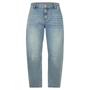 Barrel stretch denim light wash XS