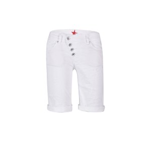 Malibu-Short stretch twill white S