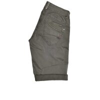 Malibu-Short stretch twill white S