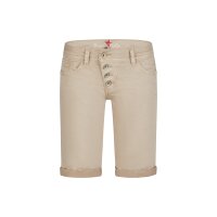 Malibu-Short stretch twill white M