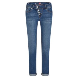 Malibu stretch denim mid stone S