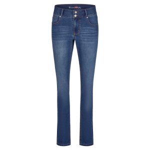 Tummyless stretch denim mid stone XXS