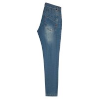 Florida-B cropped stretch denim