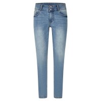 Tummyless stretch denim denim wash L