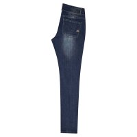 Tummyless stretch denim denim wash L