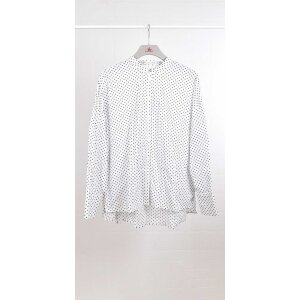 Annette blouse black stars - ONE SIZE