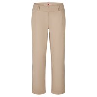Jogg-Pants S straight rib touch beige L