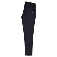Tummyless cropped stretch twill