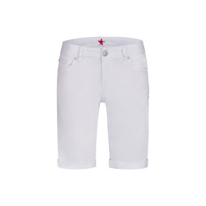 Italy-Short stretch twill white XS