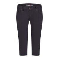 Malibu-Zip Capri stretch twill
