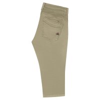 Malibu-Zip Capri stretch twill
