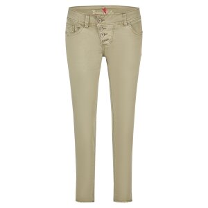 Malibu 7/8 stretch twill aloe S