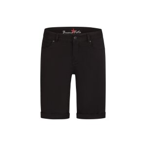 Italy-Short stretch twill black XS