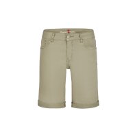 Italy-Short stretch twill black L
