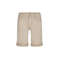 Italy-Short stretch twill black L