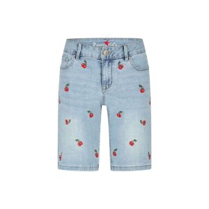 Italy-Short stretch denim