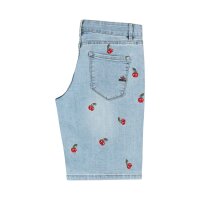 Italy-Short stretch denim