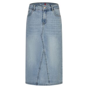Midi Skirt stretch denim beach blue XXS