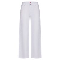 Wide Leg stretch twill white S