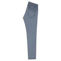 Malibu cropped stretch twill steel blue M