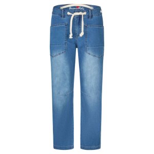 Barrel-P light denim mid wash S