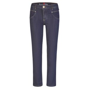 Anna C straight cropped stretch denim raw denim S