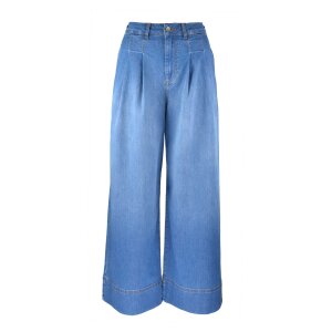 Wide Palazzo magic denim mid stone M