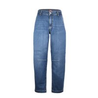 Barrel stretch denim
