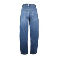 Barrel stretch denim