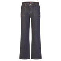 Wide Leg Worker stretch denim